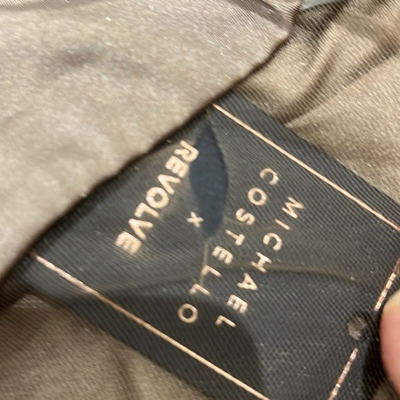 NEW NWT Michael Costello Philip Midi in Taupe size M. - Picture 10 of 12